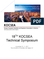 KOCSEA 2017 Symposium Booklet