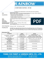 Polyurethane Coating Up-450: Specification Data
