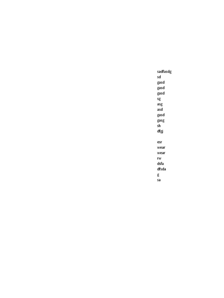 Sadfasdg SD Gasd Gasd Gasd SG Asg Asd Gasd Gasg SH DFGJ Esr Wear Wear ...