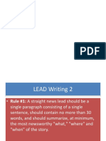 Lead Writing 2