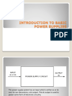 INTRO TO BASIC POWER SUPPLY SYSTEMS