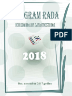 Program Rada 2018