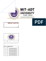 Final Merit List 2019