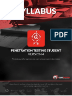 Penetration Testing Syllabus
