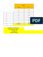 720.0 32.0 31.3 Total Number of Stations (N) Sum of Internal Angles Closing Error Reduced Bearing