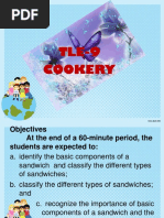 Grade 9 Cookery: Clubhouse Sandwich Plan | PDF | Menu | Sandwich
