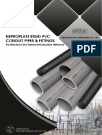 NEPROPLAST PVC Conduit Catalogue