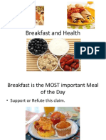 Breakfast and Health