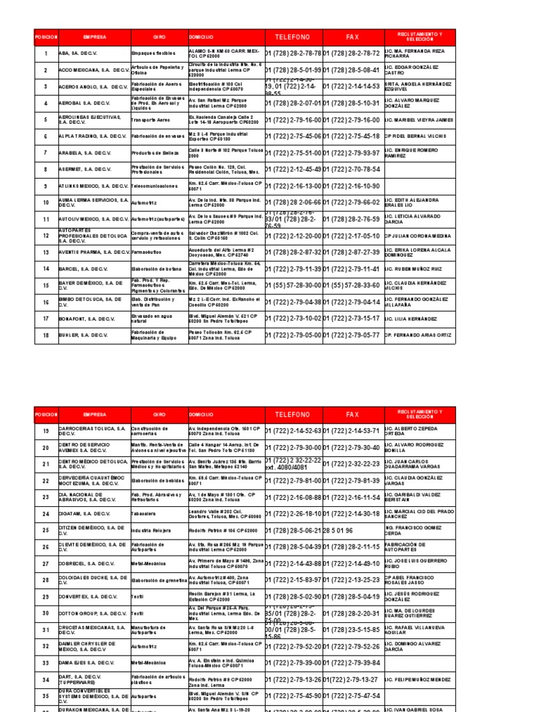 Empresas en Ponce visual data 2