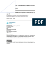 Periodificación en Arqueología peruana geología 