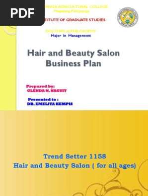 Hair and Beauty Salon Business Plan