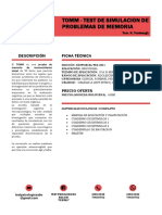 TOMM - Prueba de simulación de problemas de memoria