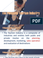 The Philippine Tourism Industry