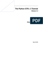 Python GTK 3 Tutorial PDF