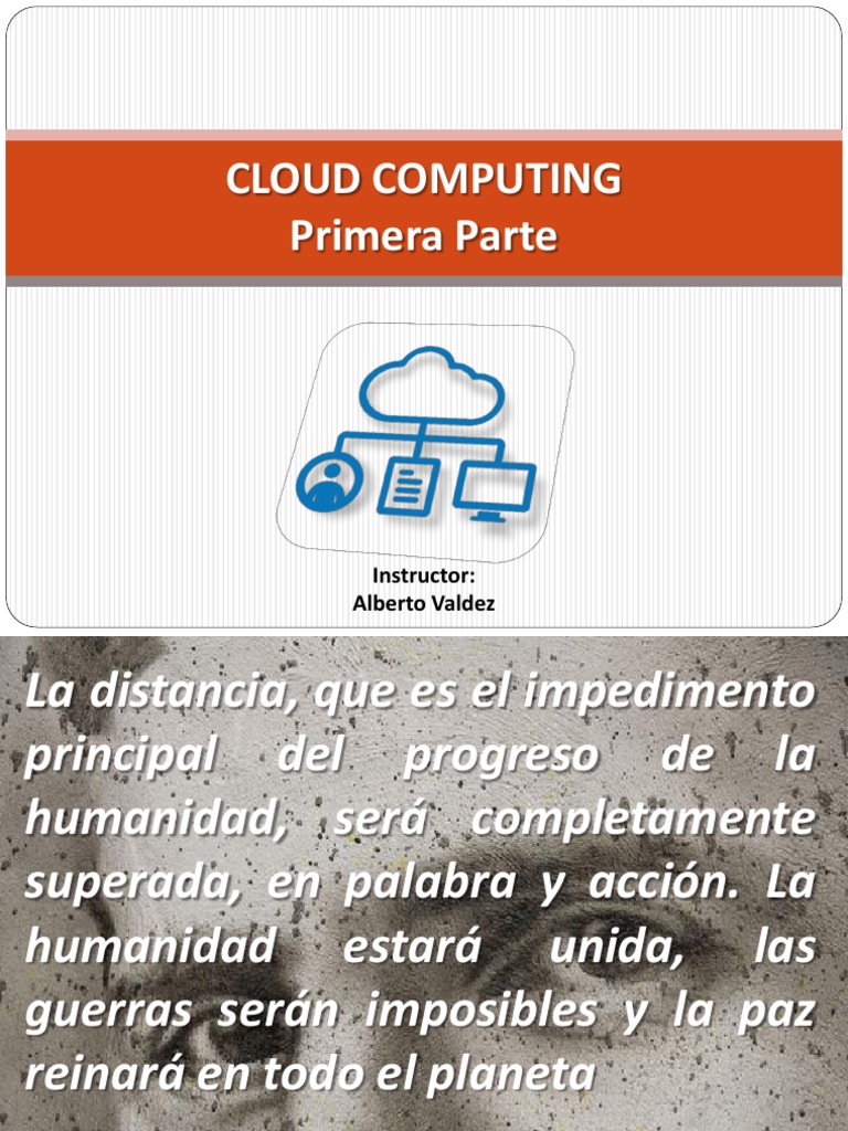 Cloud Computing | PDF | Internet de las Cosas | Calidad de servicio