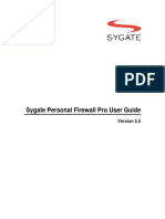 Personal Firewall User Guide