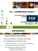 Study of clarification process of sugar cane juice for consumption