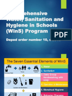 Comprehensive Water, Sanitation and Hygiene in Schools (Wins) Program