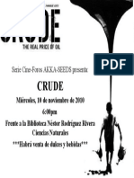 Promo CineforoCRUDE