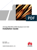 C. BBU3900 CDMA Baseband Unit Installation Guide (V400 - Draft) PDF