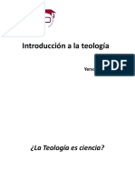 Introducción A La Teología