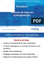 Formation Notions Base Hydrogeologie 22avril2014