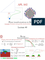 Phase Transformations in Materials: Concepts: Nucleation Rate, Growth, Transformation Rate, Phase Fraction