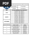 Rol de Diaconos 2019 - 3 Trimestre