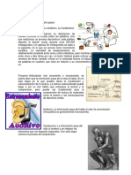 Procesos lectura 4 pasos visualización fonación audición cerebración