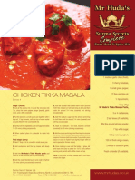 Chicken Tikka Masala Recipe