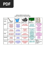 Jadual Tugas Pelajar 1D 2008