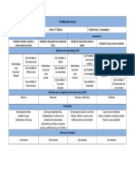 Planificación Anual 3º básico