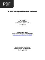 Download A Brief History of Production Functions by Sudhanshu K Mishra SN417083 doc pdf