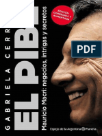 Cerruti Gabriela. El Pibe. Biografía de Mauricio Macri.