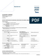 ALKALINITY CONTROL SAFETY DATA SHEET SDS