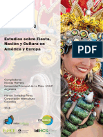 La Fiesta. Estudios Sobre Fiesta, Nación y Cultura en América y Europa