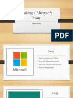 Making A Microsoft Sway: Melissa King