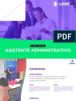 Brochure Asistente Administrativo