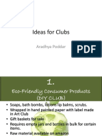 Ideas For Clubs: Aradhya Poddar