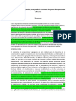 Uso de Tamices de Granito para Producir Concreto de Grano Fino Prensado Vibrante