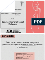 Estados Hipertensivos Del Embarazo: Titular: Dr. Alejandro Huertero Delgado