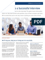 Guide To A Successful Interview