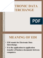 Electronic Data Interchange