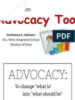 E-SRC as an Advocacy Tool