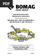 Bomag BW80 Instruction Manual