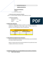 Memoria Descriptiva San Jacinto