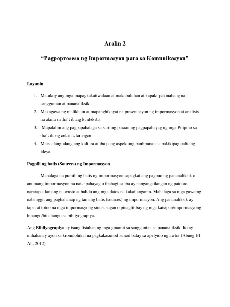 Filipino Written Report Bscrim1a | PDF