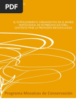 Download El fortalecimiento organizativo en el marco institucional de Patrimonio Natural contexto para la propuesta metodolgica by Fondo Patrimonio Natural SN41714750 doc pdf