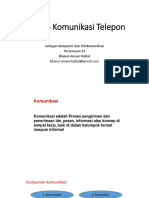 Jarkomtel - P 11 - Konsep Komunikasi Telepon