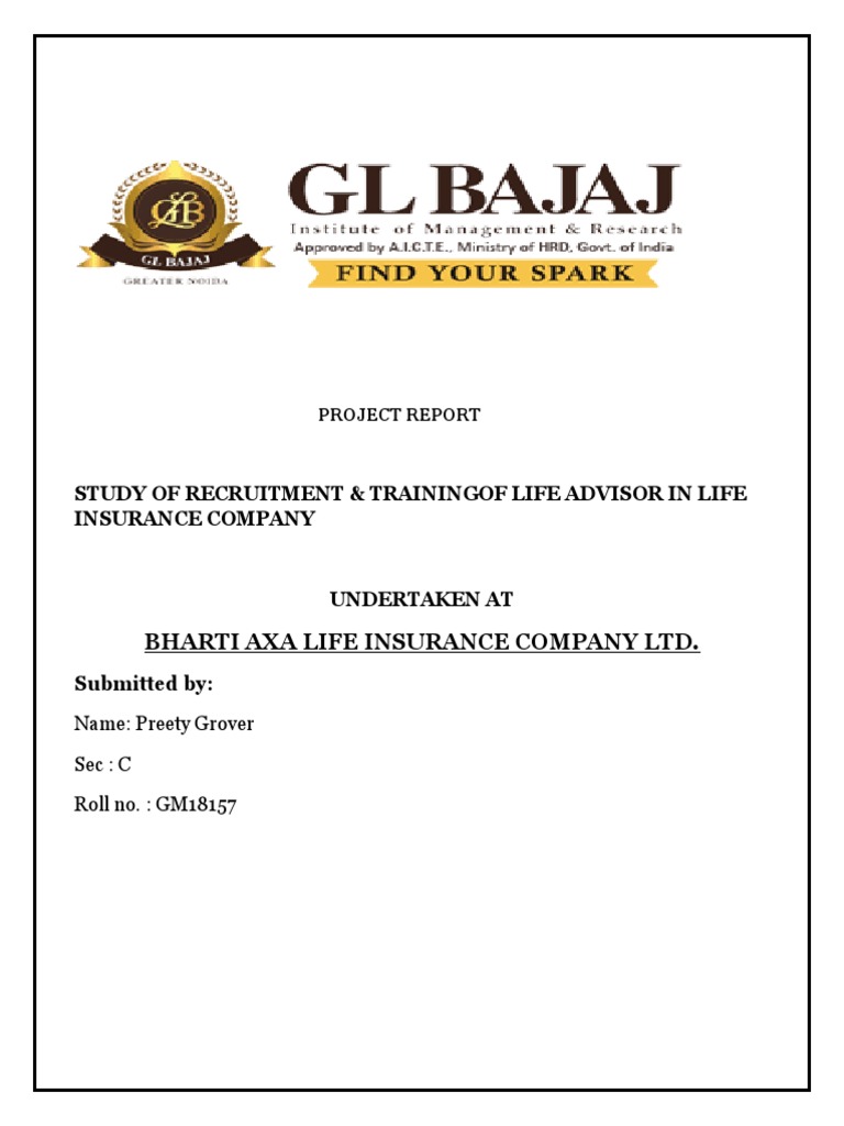 Recruitment & Training of Life Advisors | PDF | Recruitment | Human ...